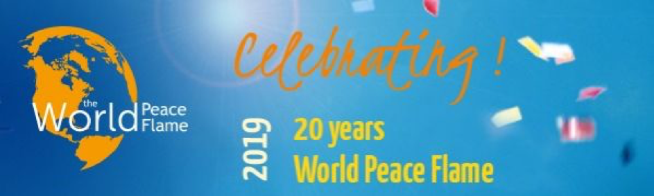 De WorldPeaceFlame bestaat 20 jaar. 